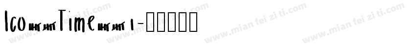 lco Time 1字体转换